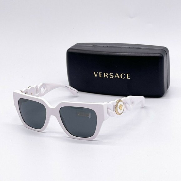 New Versace White Women\'s Acetate Sunglasses